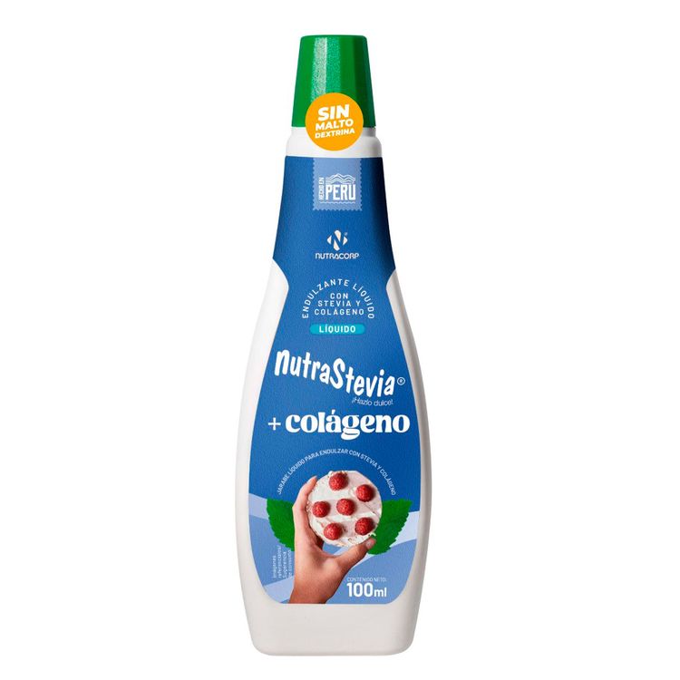 Endulzante Líquido Nutrastevia con Colágeno 100ml