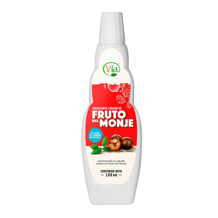 Endulzante Líquido Vía Fruto del Monje 100ml