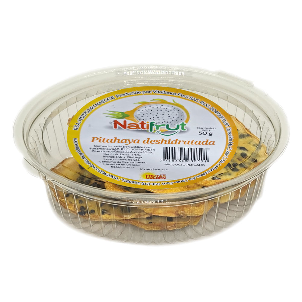 Pitaya Deshidratada Natifrut 50g