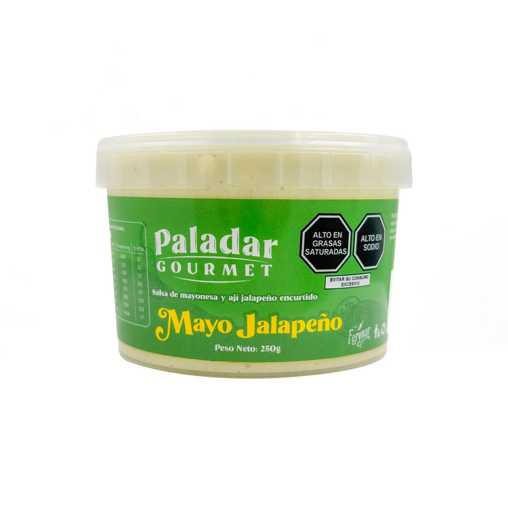 Salsa Mayo Jalapeño Paladar Gourmet 250g