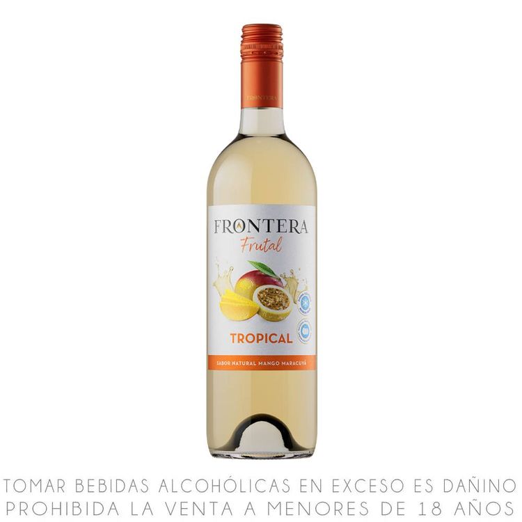 Vino Blanco Frontera Frutal Tropical Botella 750ml