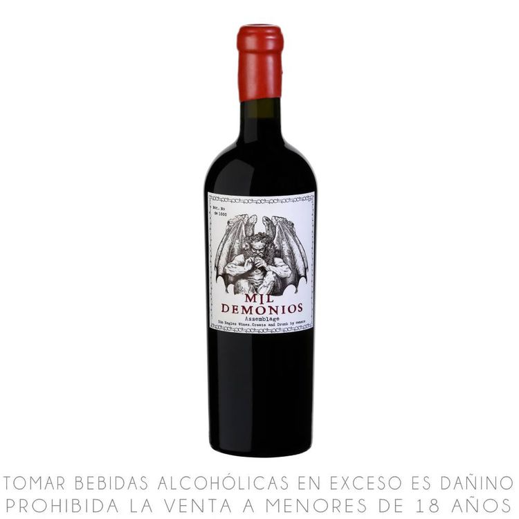 Vino Tinto Blend Mil Demonios Assemblage Botella 750ml