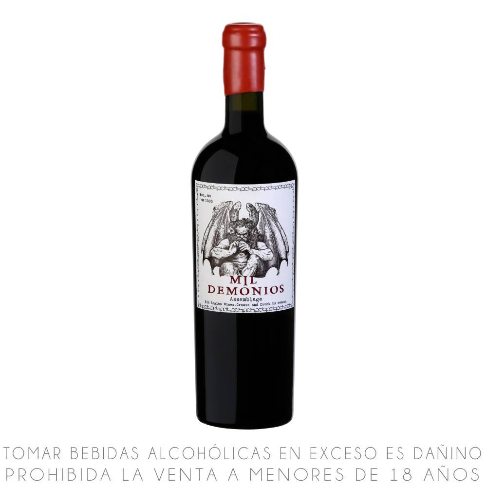 Vino Tinto Blend Mil Demonios Assemblage Botella 750ml