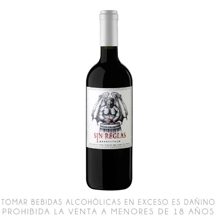 Vino Tinto Blend Sin Reglas Assemblage Botella 750ml