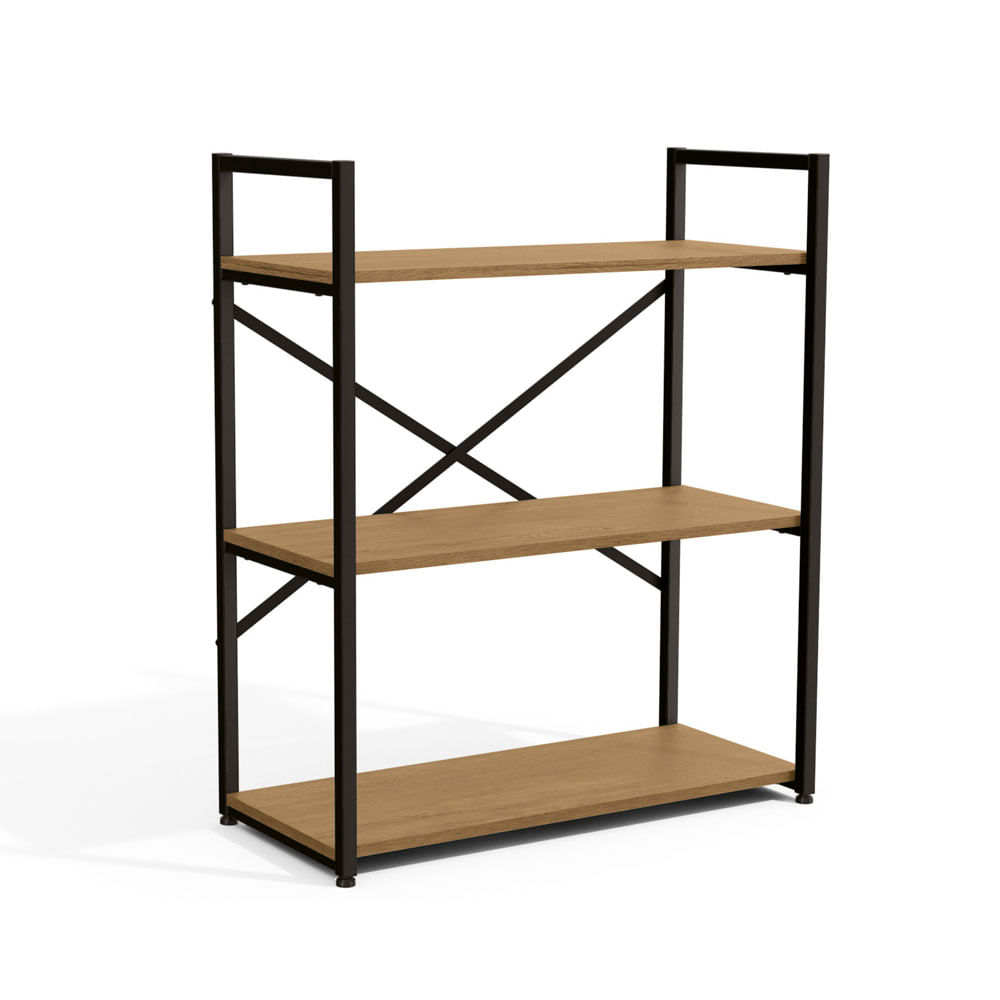 Librero Bajo M+Design Casilda 85x72x33cm Natural