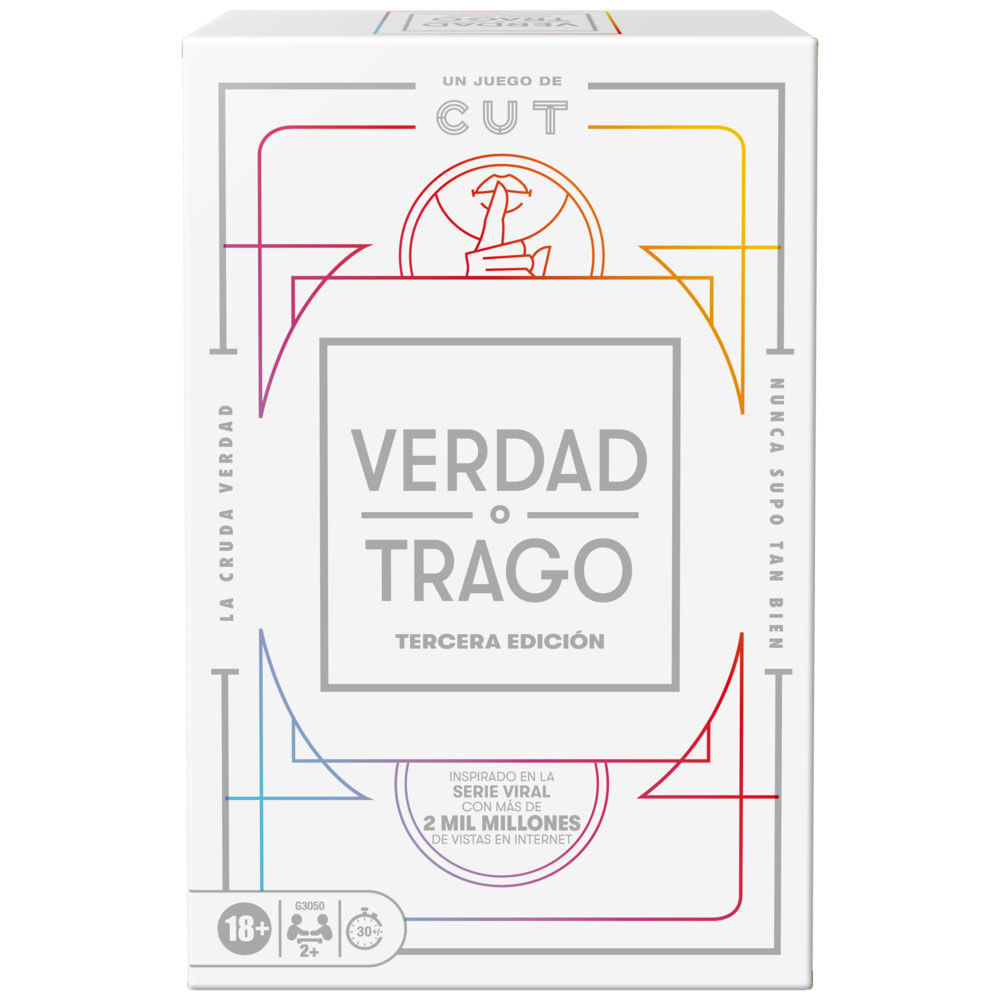 Juego de Mesa Hasbro Games Verdad o Trago