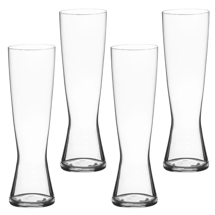 Set x4 Vasos Pilsner Para Cerveza Krea