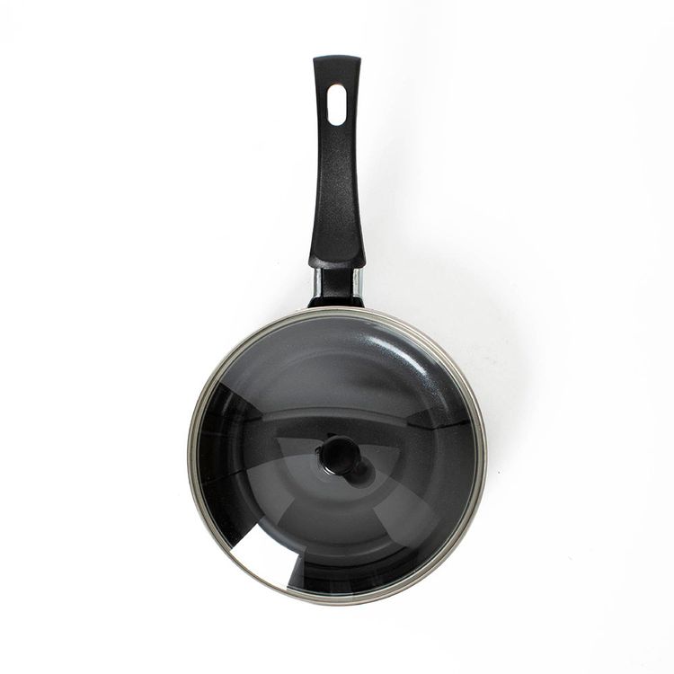 Sarten Ilko Cool Gray Reciclado con Tapa 14cm