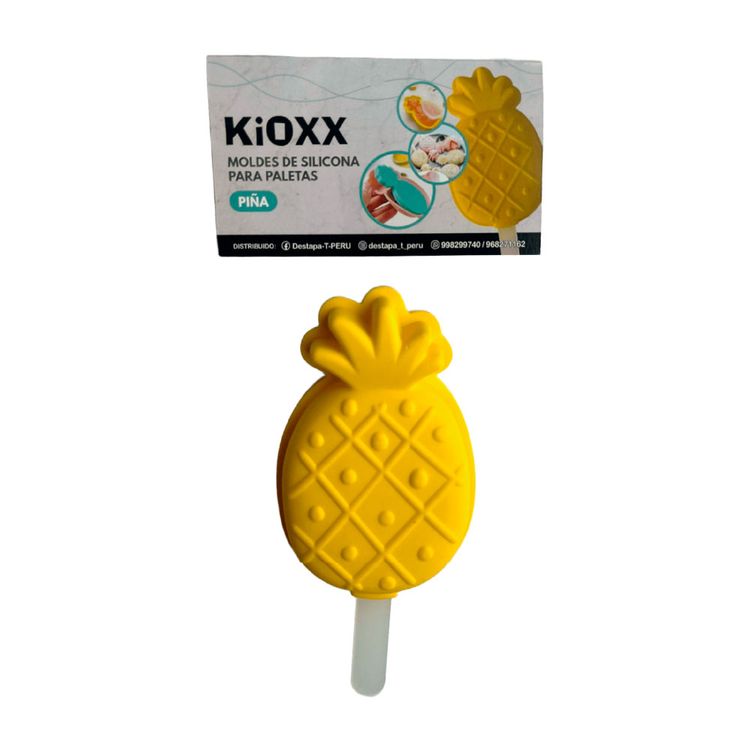 Molde de Helado Kioxx Piña de Silicona