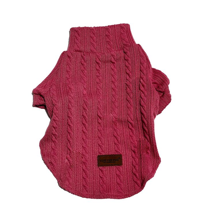 Ropa Yupi The Pug Chompa Rosa Talla 1