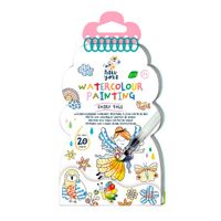 Libro Haku Yoka para Pintar con Agua Efecto Acuare