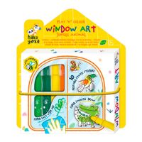 Stickers de Animales Haku Yoka para Ventana 10 Modelos