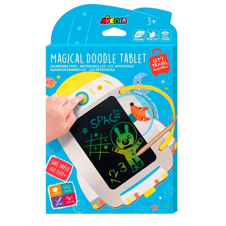 Pizarra Mágica Avenir Lcd Artidoodle Dinosaurio