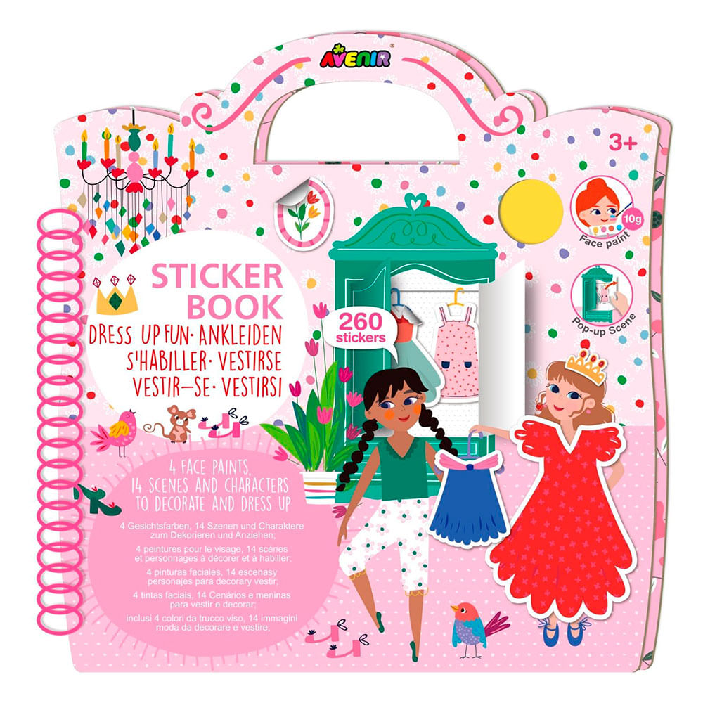 Libro 250 Stickers Avenir Modelo Vestimenta