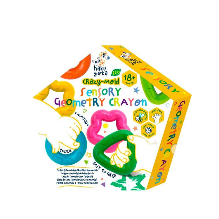 Set de Crayones Haku Yoka Sensoriales Modelo Figur