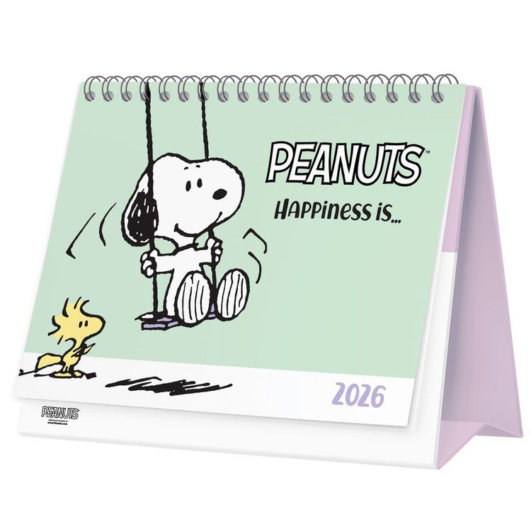 Calendario 2026 Dgnottas Snoopy Escritorio