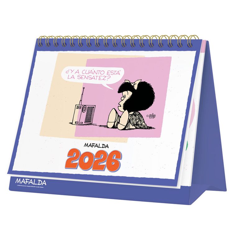 Calendario 2026 Dgnottas Mafalda Escritorio