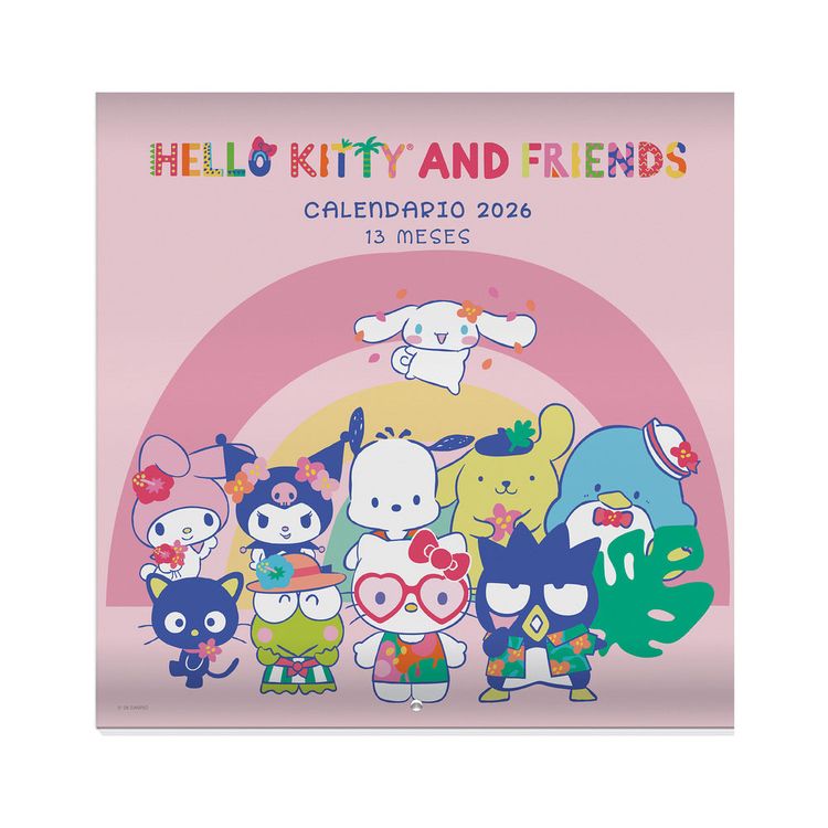 Calendario 2026 Dgnottas Hello Kitty Pared Calendario 2026 Dgnottas Hello Kitty Pared