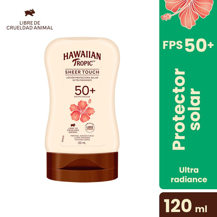 Protector Solar Hawaiian Tropic Sheer Touch Ultra Radiance  FPS50+ 120ml
