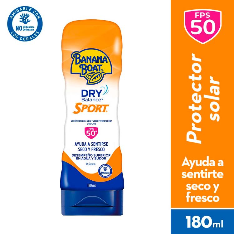 Protector Solar Banana Boat Dry Balance Sport FPS50+ 180ml