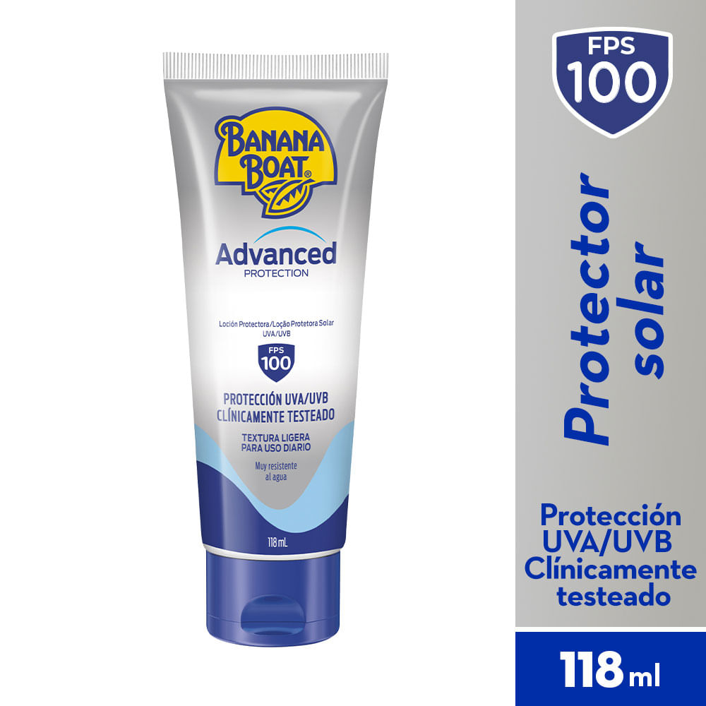 Protector Solar Banana Boat Advanced Protection FPS100 118ml