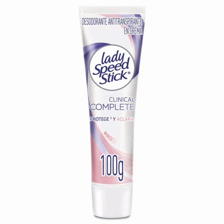 Desodorante Antitranspirante en Crema Lady Speed Stick Clinical Complete 100g