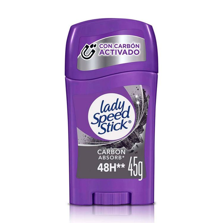 Desodorante en Barra Lady Speed Stick Carbon Absorb 45g