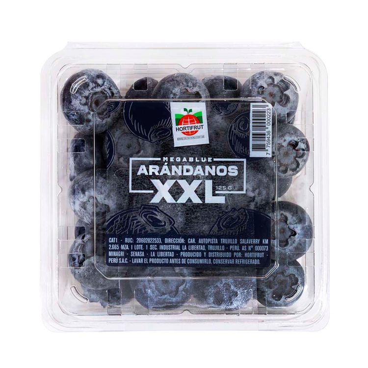 Arándanos Megablue XXL Hortifrut 125g