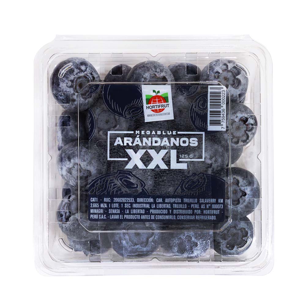 Arándanos Megablue XXL Hortifrut 125g