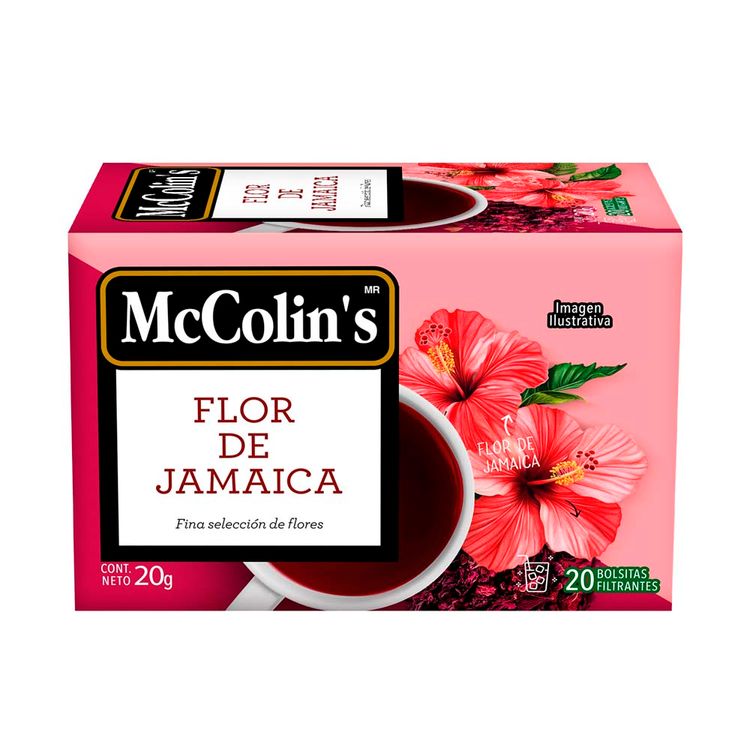 Infusión Herbal Mc Colins Flor de Jamaica 20un