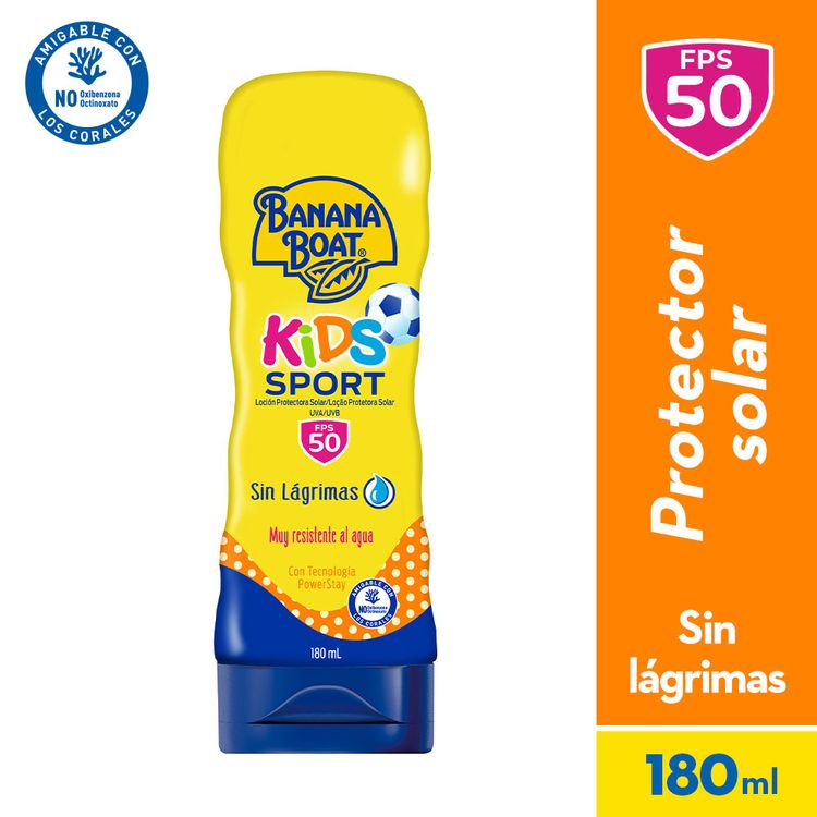 Protector Solar Banana Boat Kids Sport FPS50 180ml
