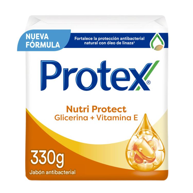 Tripack Jabón en Barra Protex Nutri Protect Vitamina E 110g