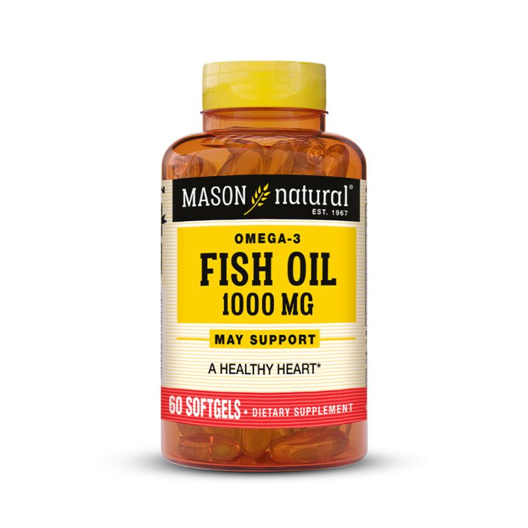 Omega3 Fish Oil 1000Mg Mason Natural 60 Cápsulas Omega3 Fish Oil 1000Mg Mason Natural 60 Cápsulas