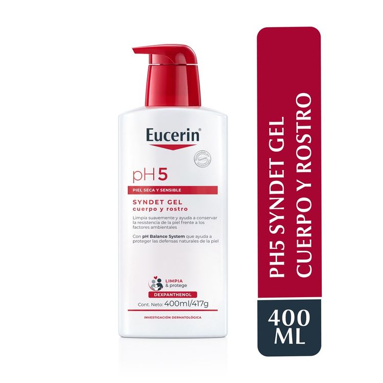 Gel de Limpieza SYNDET Eucerin pH5 400ml