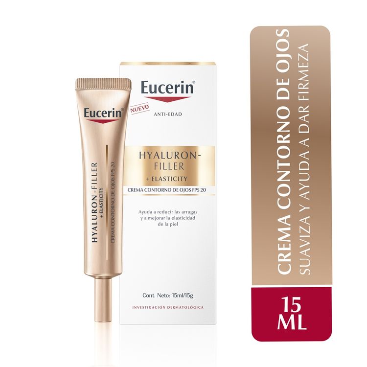 Crema Contorno de Ojos Eucerin Hyaluron Filler + Elasticity 15ml