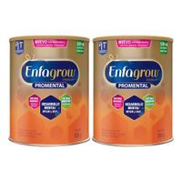 Twopack Alimento Lácteo Enfagrow Premium Promental Natural 850g