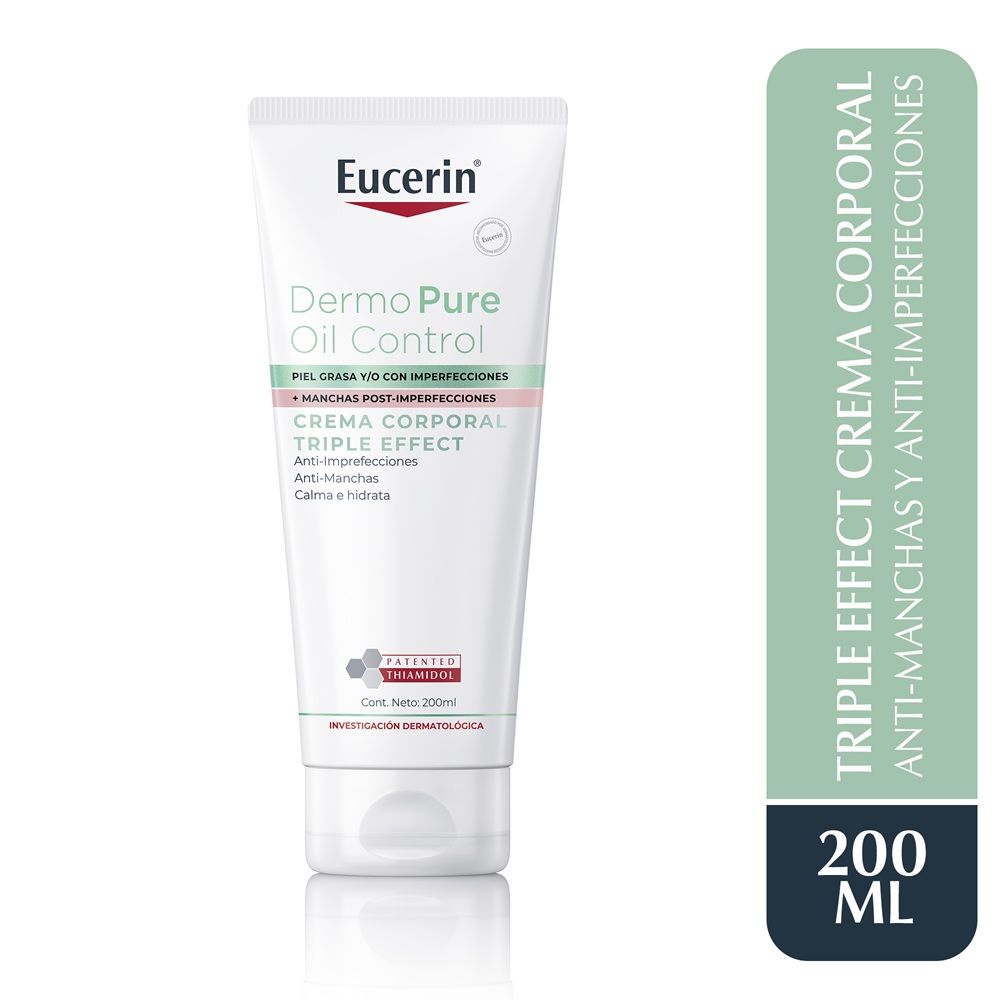Crema Corporal Eucerin Dermo Pure Triple Effect 200ml
