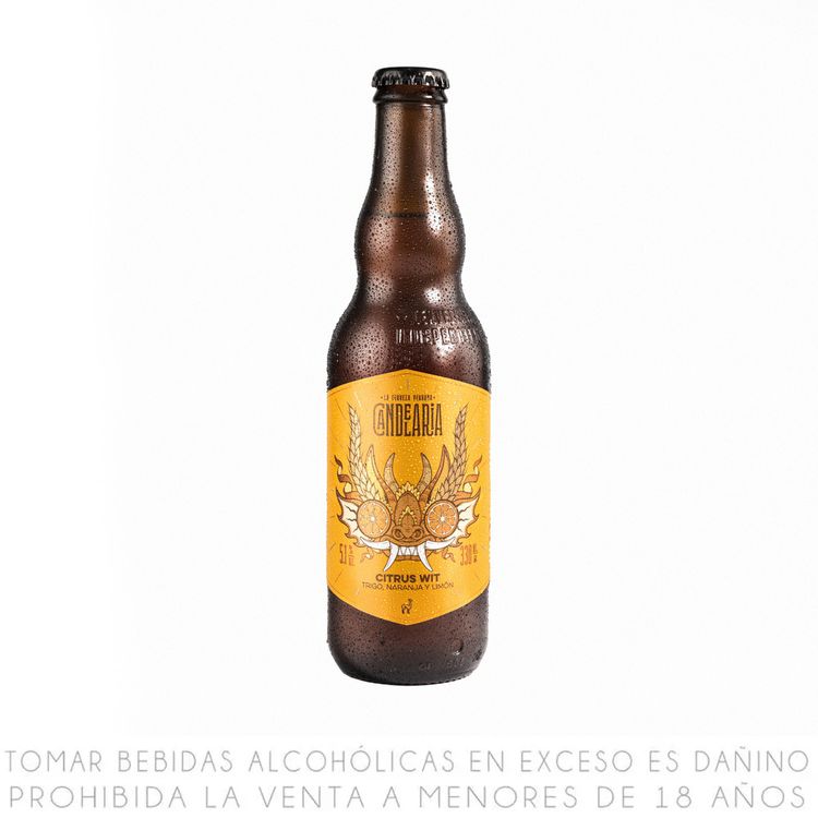Cerveza Artesanal Candelaria Witbier Botella 330ml