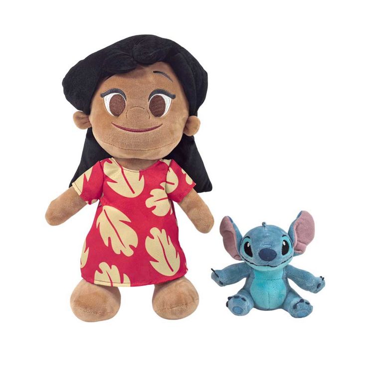 Peluche Doble 40cm Lilo y Stitch