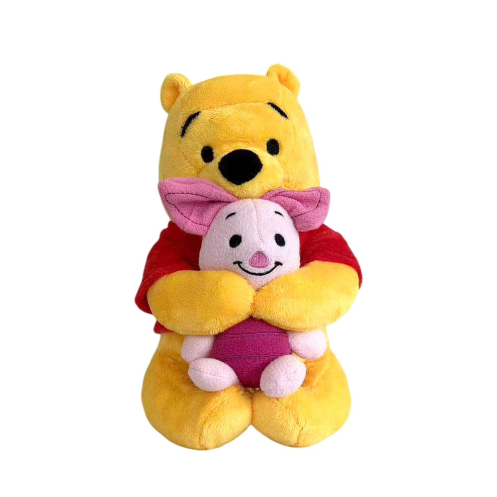 Peluche Doble 40cm Pooh y Piglet