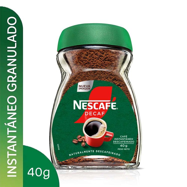 Café Instantáneo Nescafé Descafeinado 40g