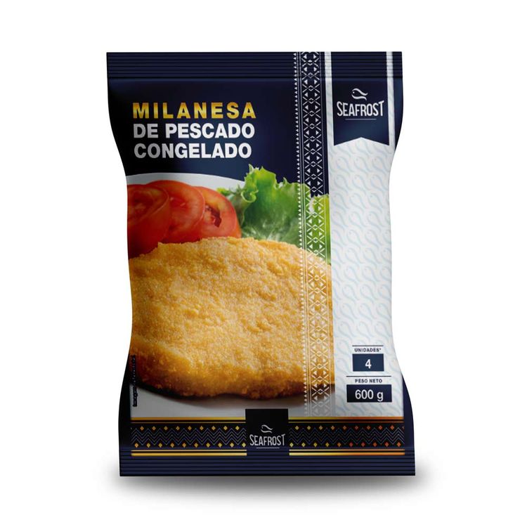 Milanesa de Pescado Empanizado Seafrost 600g