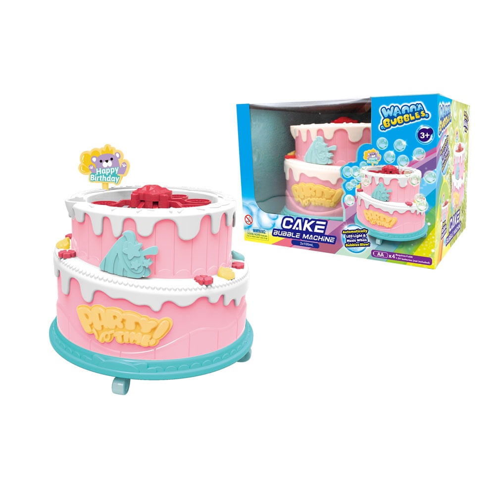 Máquina Lanza Burbujas Wanna Bubbles Pastel