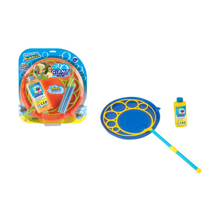 Nuevo Kit Mega Burbujas con 250ml de Burbujas Gigantes Surtido