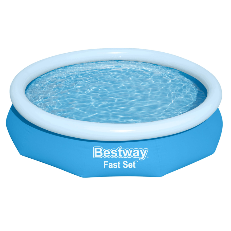 Piscina hinchable sobre superficie redonda Bestway Fast Set de 3,05 m x 66 cm