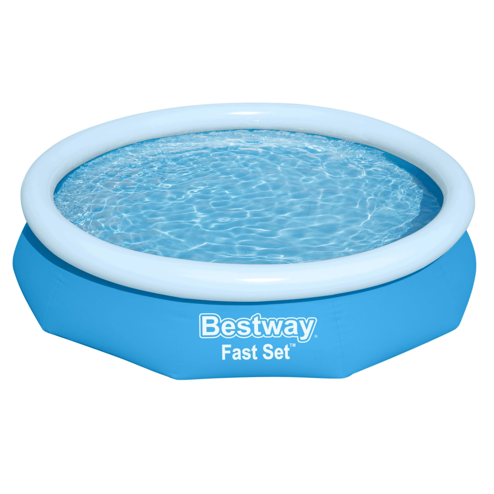 Piscina hinchable sobre superficie redonda Bestway Fast Set de 3,05 m x 66 cm