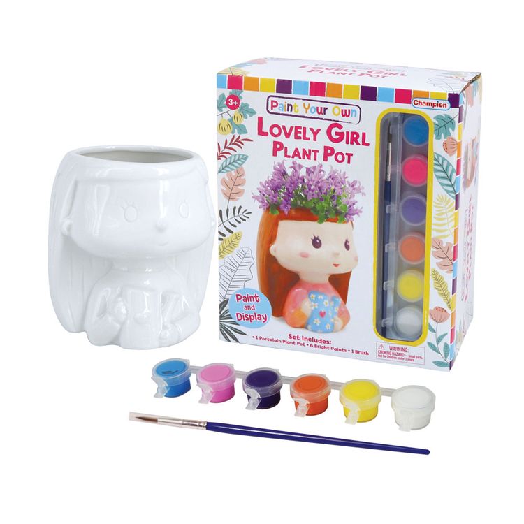 Maceta para Pintar Muñeca