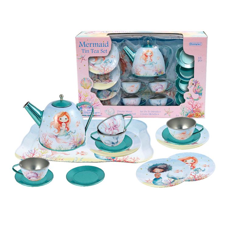 Set de Té Sirenita 15 Piezas