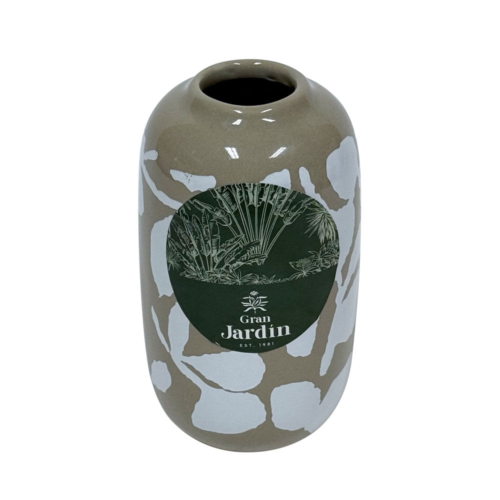 Vasija Krea Cerámica Gran Jardín