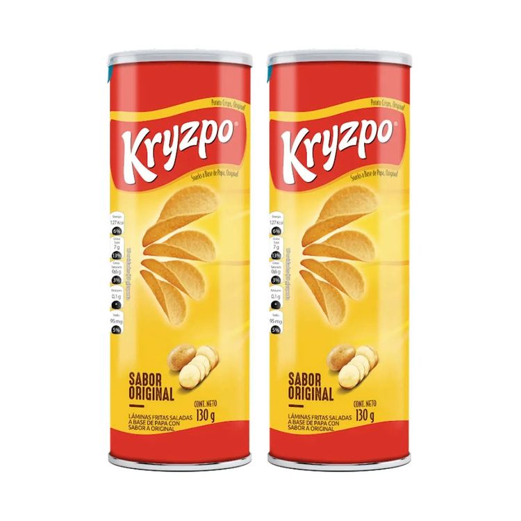 Twopack Papas Kryzpo Sabor Original 130g